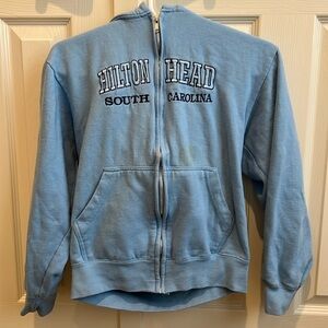Light blue, Hilton Head South Carolina hoodie